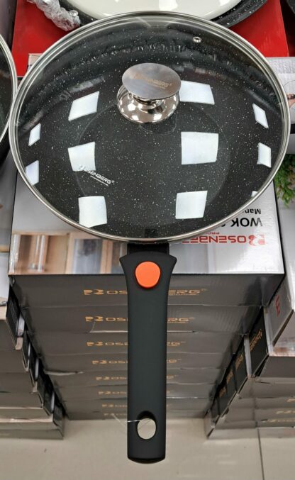 Wok 28cm amovible