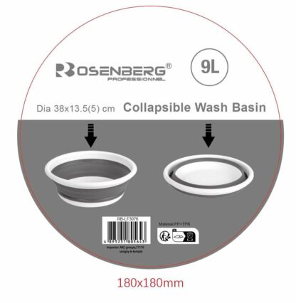 Basin rétractable 9L – Image 2