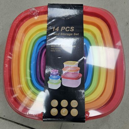 Tuperware 14pcs